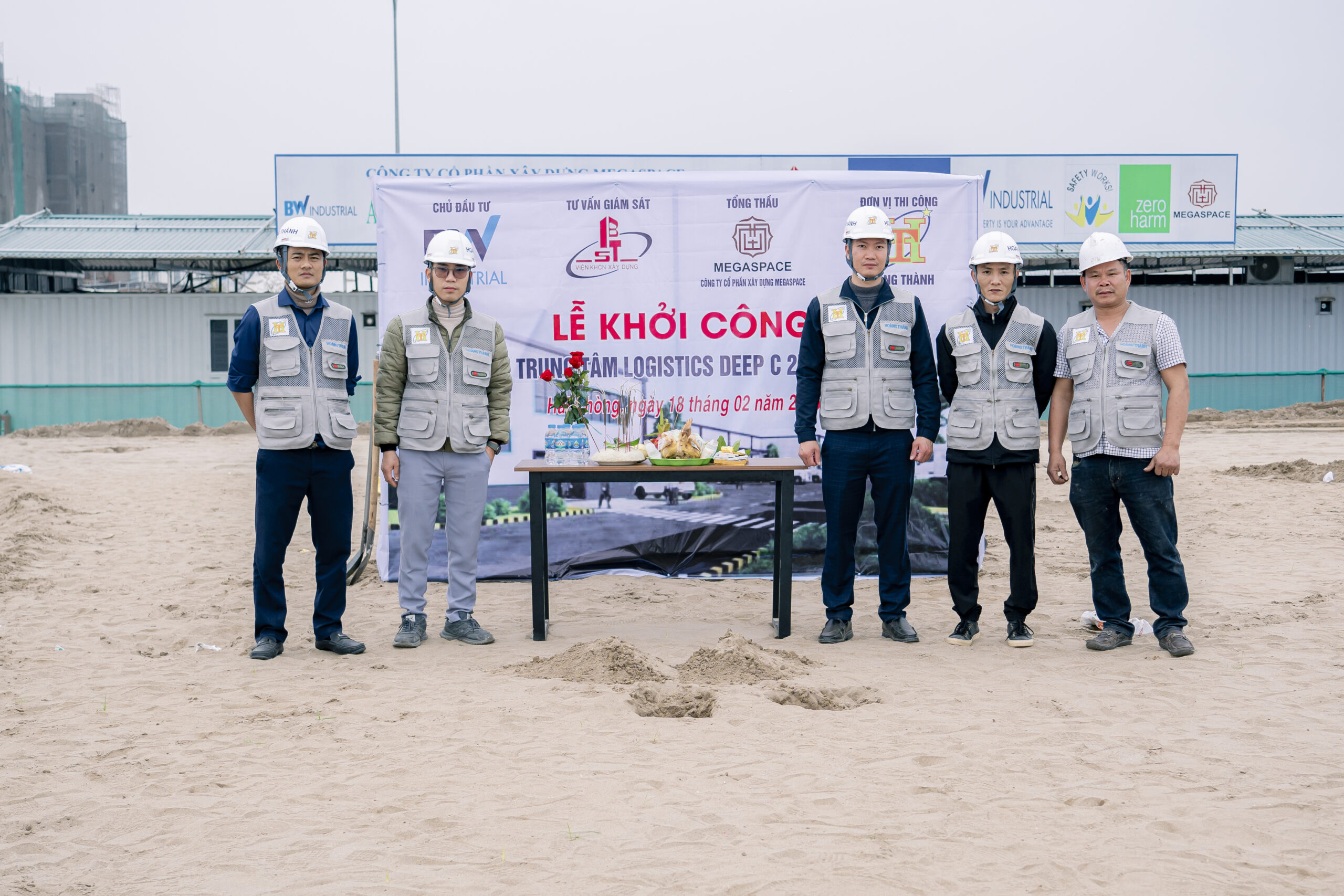 KHỞI CÔNG DỰ ÁN TRUNG TÂM LOGISTICS DEEP C 2B HẢI PHÒNG