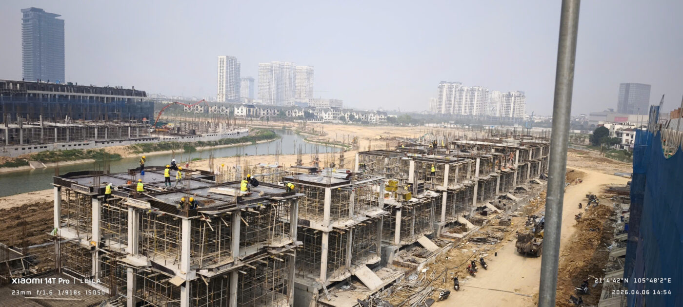 HÀNH TRÌNH 160 NGÀY – TỪ BÃI ĐẤT TRỐNG ĐẾN CÔNG TRÌNH ĐANG HÌNH THÀNH.