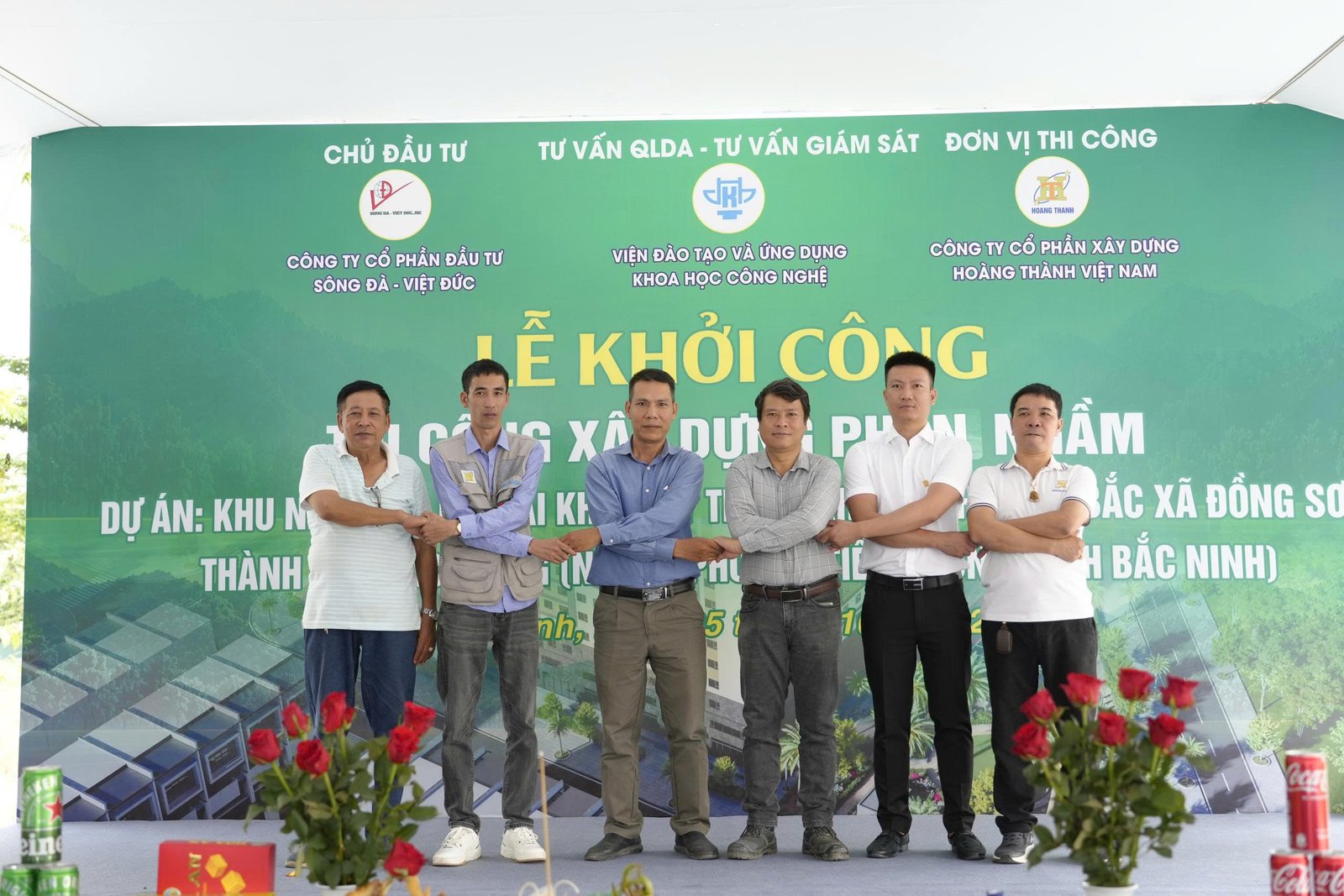 LỄ KHỞI CÔNG GÓI THẦU THI CÔNG XÂY DỰNG PHẦN NGẦM – DỰ ÁN KHU NHÀ Ở XÃ HỘI TẠI KHU SỐ 1, KHU ĐÔ THỊ PHÍA BẮC